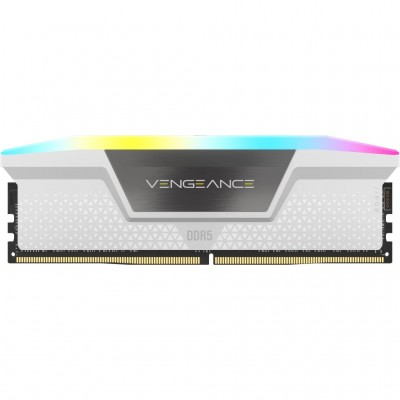 Ram CORSAIR VENGEANCE DDR5 6000Mhz 64GB (2X32) RGB XMP 3.0 CL30 BIANCO