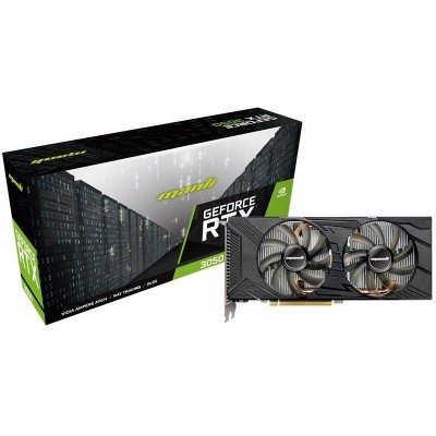 Scheda video Manli GeForce RTX 3050 8GB Twin