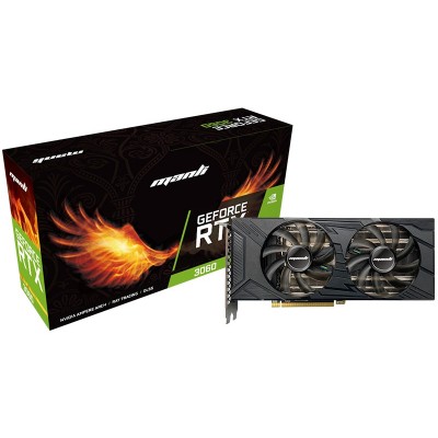 Scheda video Manli GeForce RTX 3060 12GB Twin