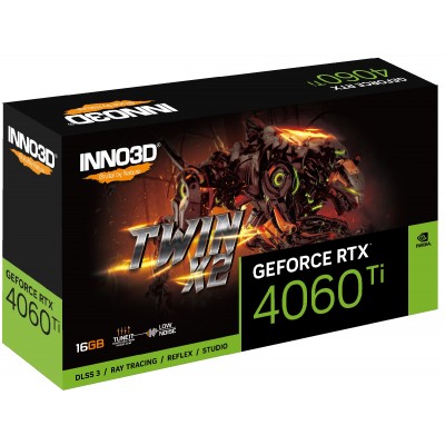 Scheda video Inno3D GeForce RTX 4060TI 16GB Twin X2