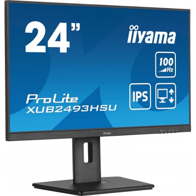 Monitor iiyama ProLite XUB2493HSU-B6 24'' FullHD AMD Free-Sync IPS LED Nero Opaco