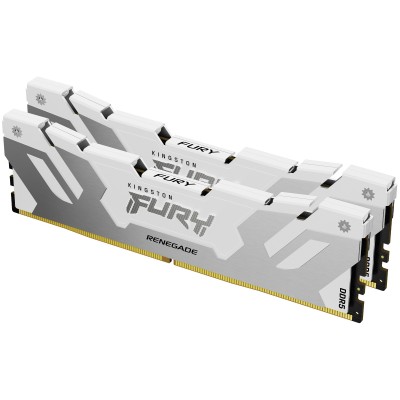 Ram KINGSTON FURY RENEGADE DDR5 6400MHz 32GB (2x16) XMP 3.0 CL32 BIANCO