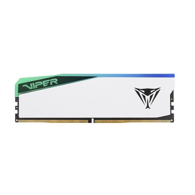 Ram PATRIOT ELITE DDR5 6000MHz 32GB (1x32) RGB XMP 3.0 EXPO CL42 BIANCO