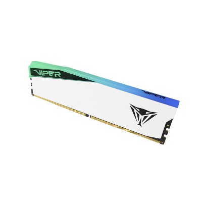 Ram PATRIOT VIPER ELITE DDR5 6200MHz 32GB (2x16) RGB XMP 3.0 EXPO CL42 BIANCO