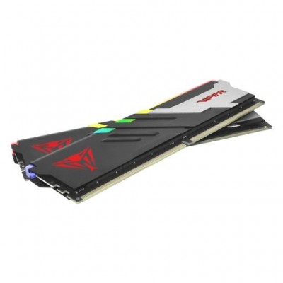 Ram PATRIOT VENOM VIPER DDR5 6400MHz 32GB (2x16) RGB XMP 3.0 CL32 GRIGIO