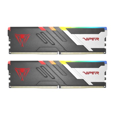 Ram PATRIOT VENOM VIPER DDR5 6600MHz 32GB (2x16) RGB XMP 3.0 CL34 GRIGIO