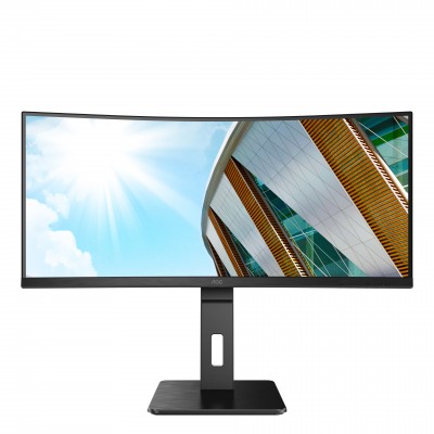 Monitor AOC CU34P2A 34'' UWQHD VA 1 ms LED Nero