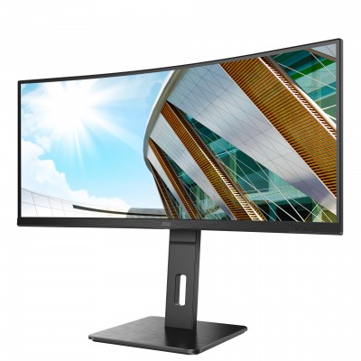 Monitor AOC CU34P2A 34'' UWQHD VA 1 ms LED Nero