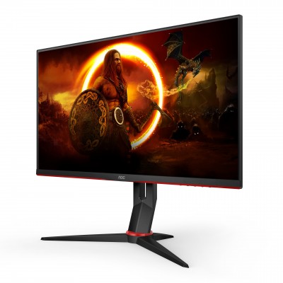 Monitor AOC Q27G2S EU 27'' QHD IPS Adaptive-Sync Nero Rosso