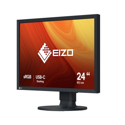 Monitor EIZO CS2400R 24'' WXGA IPS USB-C HDMI LED Nero