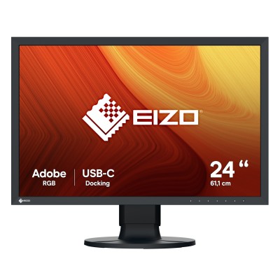 Monitor EIZO CS2400S ColorEdge 24'' WUXGA IPS HDMI DisplayPort USB-C LED Nero