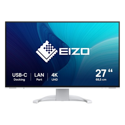 Monitor EIZO EV2740X-WT 27'' UltraHD 4K IPS LAN USB-C LED Bianco