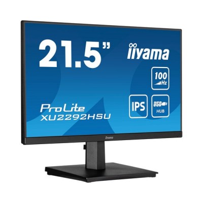 Monitor iiyama ProLite 22'' XU2292HSU-B6 Full HD IPS LED Nero Opaco