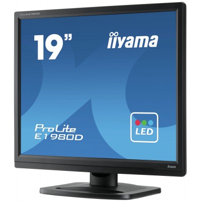 Monitor iiyama E1980D-B1 19'' SXGA TN 5 ms LED Nero