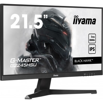 Monitor iiyama G-Master G2245HSU-B1 21'' FullHD IPS AMD Free-Sync LED Nero