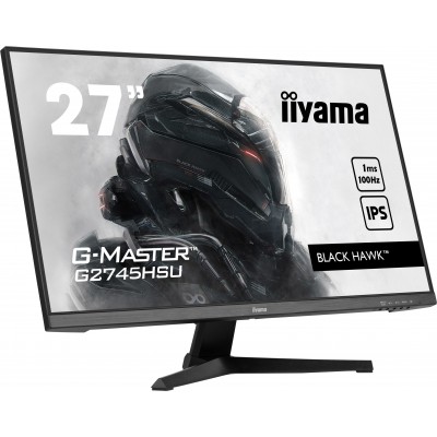 Monitor iiyama G-Master G2445HSU-B1 27'' FullHD AMD Free-Sync 75 Hz Nero Opaco