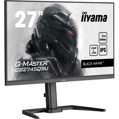 Monitor iiyama G-Master GB2745QSU-B1 27'' QHD IPS AMD Free-Sync Nero Opaco