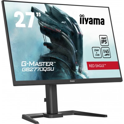 Monitor iiyama G-Master GB2770QSU-B5 27'' QHD IPS AMD Free-Sync HDMI Nero Opaco