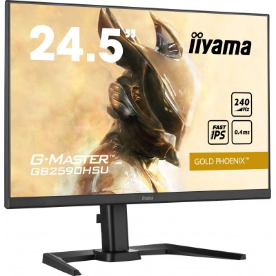 Monitor iiyama Gold Phoenix G-Master GB2590HSU-B5 24'' FullHD IPS AMD Free-Sync Premium Nero Opaco