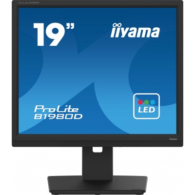 Monitor iiyama PROLITE B1980D-B5 19'' SXGA, TN, VGA, DVI LED Nero