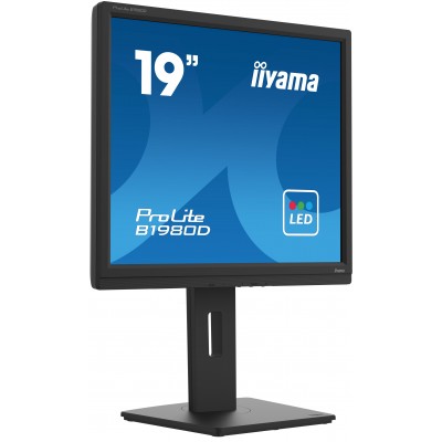 Monitor iiyama PROLITE B1980D-B5 19'' SXGA, TN, VGA, DVI LED Nero