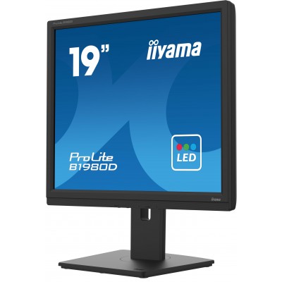 Monitor iiyama PROLITE B1980D-B5 19'' SXGA, TN, VGA, DVI LED Nero