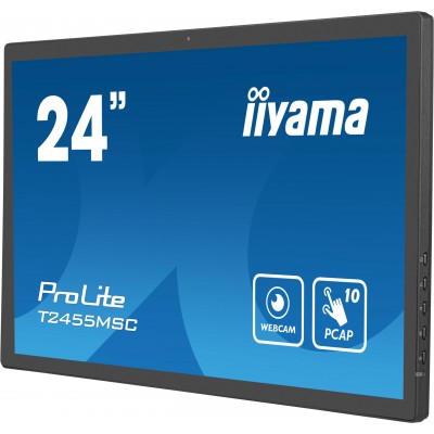 Monitor iiyama ProLite T2455MSC-B1 24'' FullHD IPS Touchscreen LED Nero