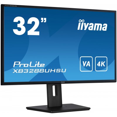 Monitor iiyama ProLite XB3288UHSU-B5 31'' UltraHD 4K VA HDMI DisplayPort LED Nero