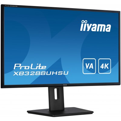 Monitor iiyama ProLite XB3288UHSU-B5 31'' UltraHD 4K VA HDMI DisplayPort LED Nero