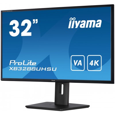 Monitor iiyama ProLite XB3288UHSU-B5 31'' UltraHD 4K VA HDMI DisplayPort LED Nero