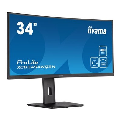 Monitor iiyama ProLite XCB3494WQSN-B5 34'' UWQHD VA USB-C