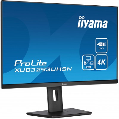 Monitor iiyama ProLite XUB3293UHSN-B5 31'' Ultra HD 4K IPS HDMI DisplayPort USB-C LED Nero