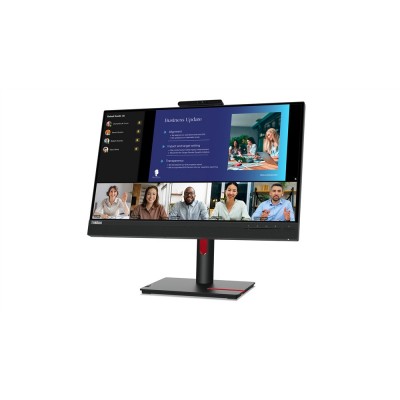 Monitor Lenovo ThinkVision T24v-30 24'' Full HD IPS HDMI DisplayPort VGA Pivot Webcam LED Nero