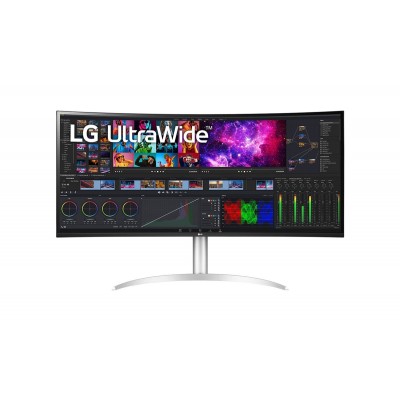 Monitor LG 40WP95XP-W 40''  WUHD IPS Curvo HDMI DisplayPort USB-C Free-Sync HDR10 Silver