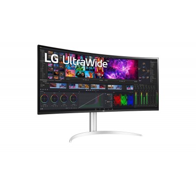 Monitor LG 40WP95XP-W 40''  WUHD IPS Curvo HDMI DisplayPort USB-C Free-Sync HDR10 Silver