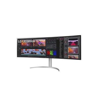 Monitor LG 49WQ95X-W 49'' DQHD,IPS Free + G-Sync LED Silver