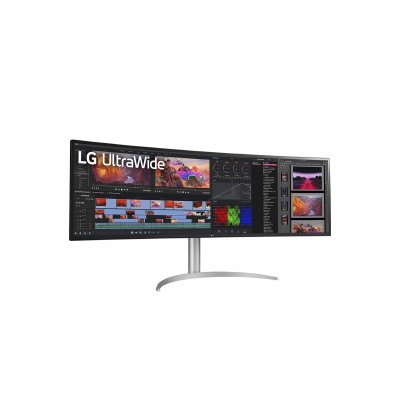 Monitor LG 49WQ95X-W 49'' DQHD,IPS Free + G-Sync LED Silver