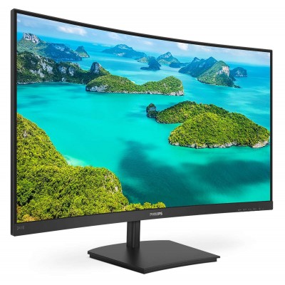 Monitor Philips 241E1SCA 00 24'' FullHD VA 75 Hz AMD Free-Sync Nero