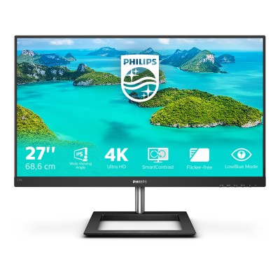 Monitor Philips 278E1A 00 27'' UltraHD 4K IPS HDM LED Silver