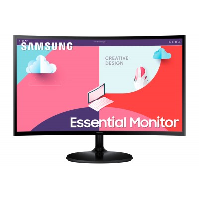 Monitor SAMSUNG Essential S24C364EAU 24'' FullHD 75 Hz AMD Free-Sync LED Nero