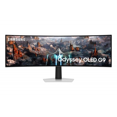 Monitor SAMSUNG Odyssey S49CG934SUX 49'' UWQHD HDMI DisplayPort USB OLED Silver