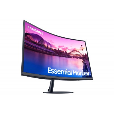 Monitor SAMSUNG S39C S32C390EAU 32'' FullHD AMD Free-Sync Curvo LED Nero Blu