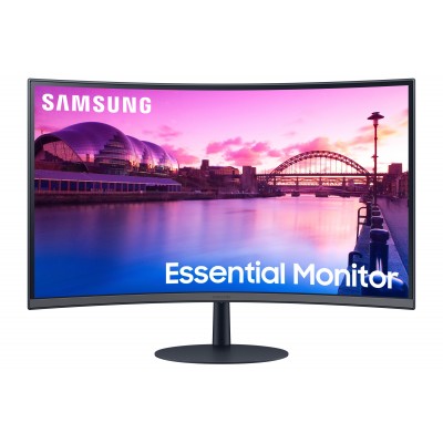 Monitor SAMSUNG S39C S32C390EAU 32'' FullHD AMD Free-Sync Curvo LED Nero Blu