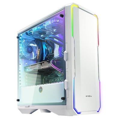 Case BitFenix Enso RGB Midi-Tower Vetro Temperato Bianco