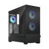 Case Fractal Design Pop Air RGB Black TG Clear Tint Midi-Tower Nero