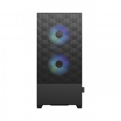 Case Fractal Design Pop Air RGB Black TG Clear Tint Midi-Tower Nero