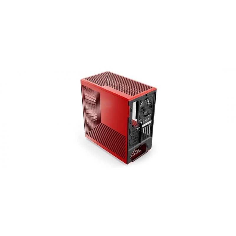 Case Hyte Y40 Midi Tower Vetro Temperato Rosso Nero