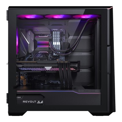 Case PHANTEKS Eclipse G500A D RGB Midi-Tower Vetro Temperato Nero