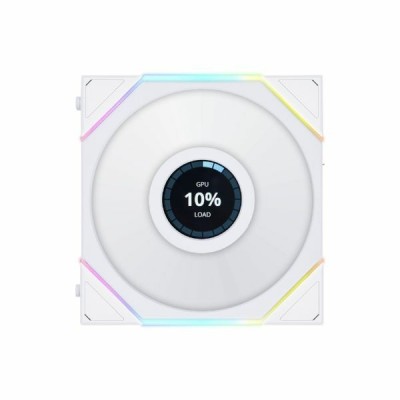 Ventola LIAN LI Uni FAN TL Bianca Lama Inversa LCD 120mm A-RGB