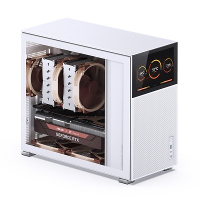 Case Jonsbo D41 MESH Screen ATX Vetro Temperato Bianco